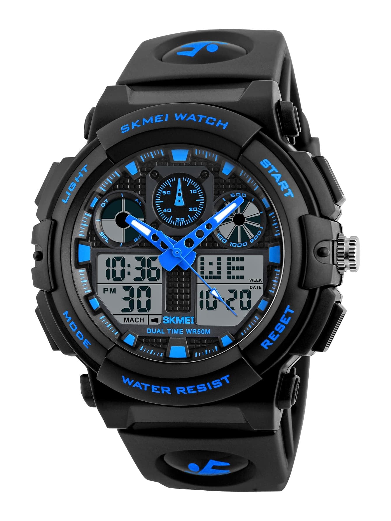 Skmei Outdoor Men'S & Students' Personality Multifunctional Sports Electronic Watch, Style